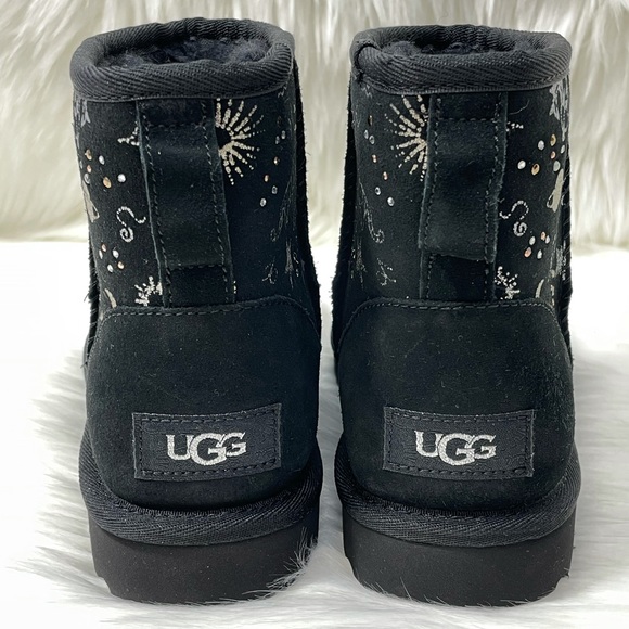[SOLD] UGG Classic Zodiac Mini Snow Boots Sz 5 - Picture 7 of 12